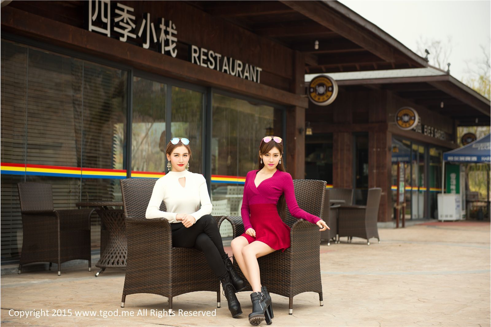 [TGOD推女神]2015.04.28 女神驾到 仙华四季温泉 Ice艾希&程小烦